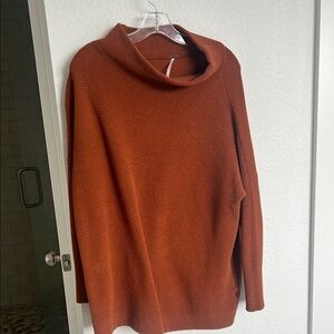 Free People Ottoman Sweater - Sienna color XS